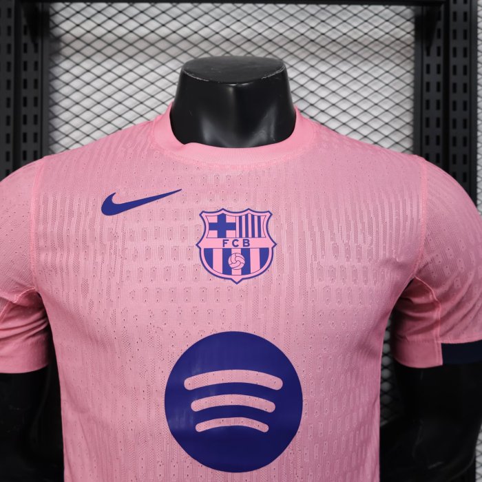 25-26 Barcelona Pink Special Edition Player Version Soccer Jersey