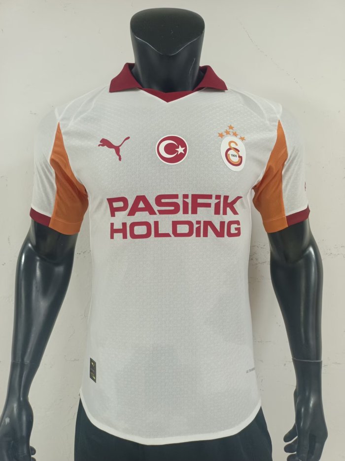 25-26 Galatasaray Away Player Version Soccer Jersey (五星)