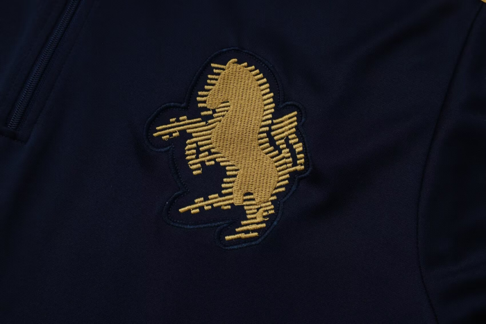 25-26 Juventus High Quality Half Pull Tracksuit