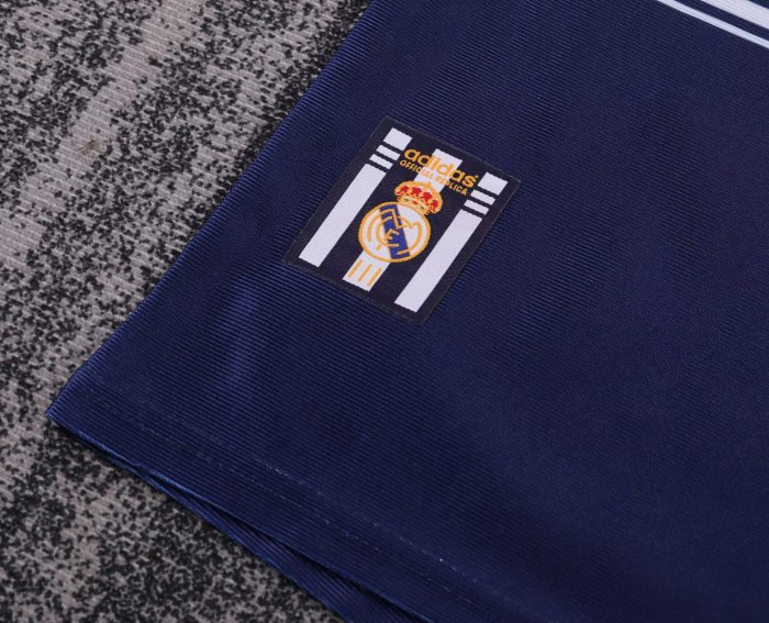 1998-1999 Real Madrid Away Retro Kids Soccer Jersey