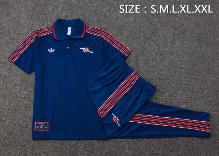 25-26 Arsenal High Quality Polo Tracksuit