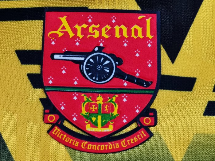 1991-1993 Arsenal Away Retro Soccer Jersey