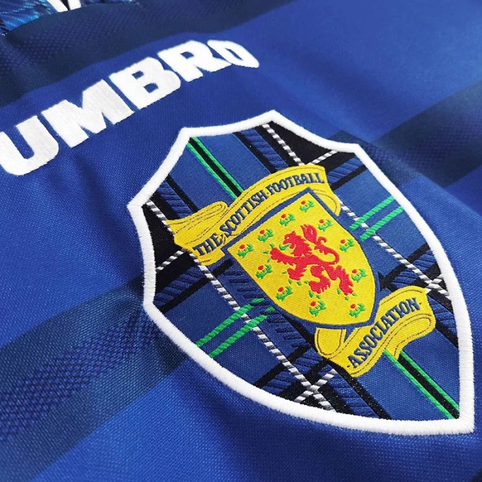 1998-2000 Scotland Home Retro Soccer Jersey