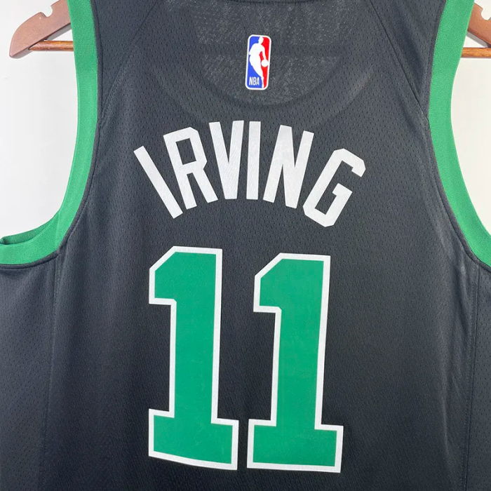 22-23 CELTICS IRVING #11 Black Top Quality Hot Pressing NBA Jersey (Trapeze Edition)