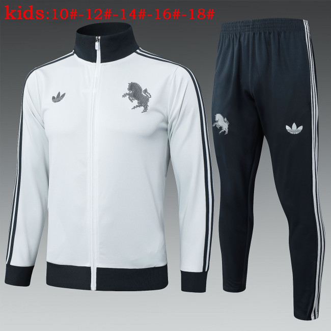 25-26 Juventus High Quality Kids Jacket Tracksuit