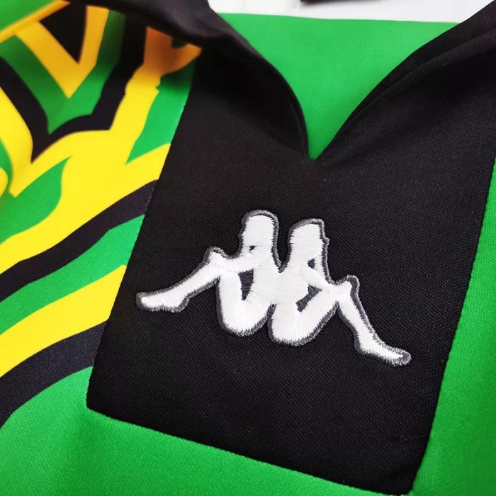 1998 JAMAICA Away Retro Soccer Jersey