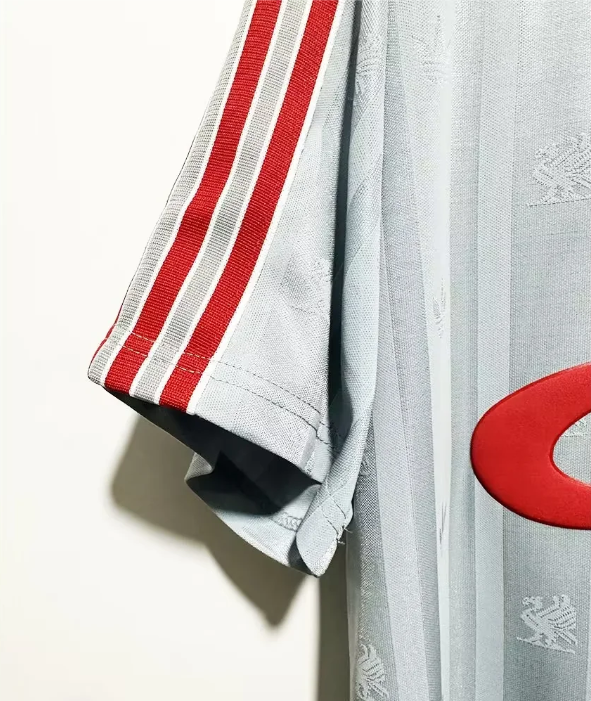1988-1989 Liverpool Away Player Version Soccer Jersey