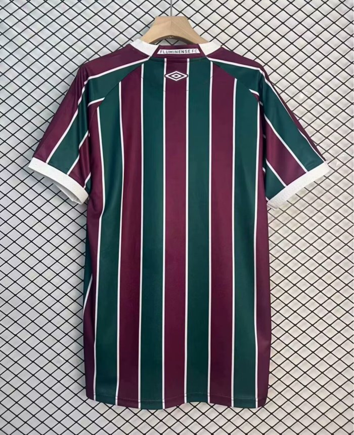 25-26 Fluminense Home Fans Soccer Jersey