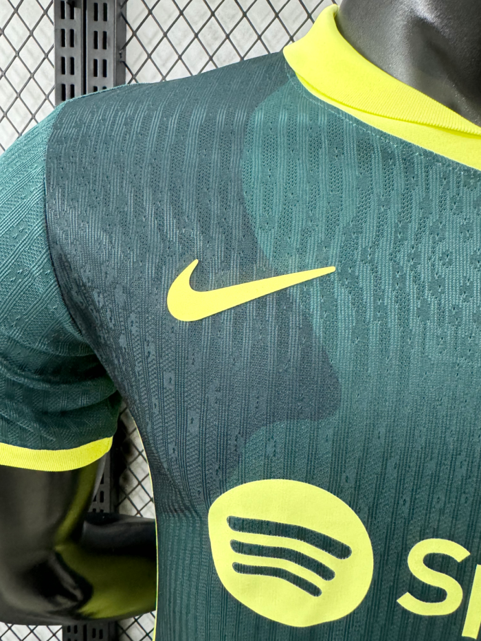 25-26 Barcelona Green Special Edition Player Version Training Shirts