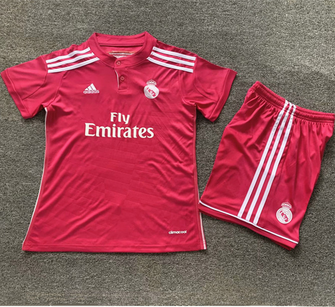 2014-2015 Real Madrid Away Retro Kids Soccer Jersey