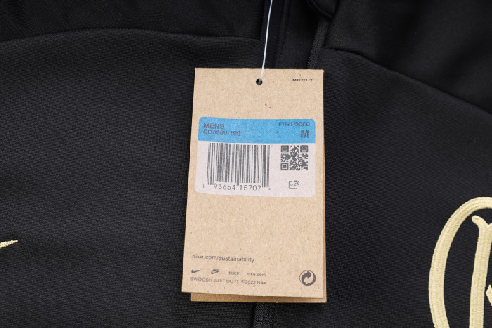 23-24 Corinthians High Quality Half Pull Tracksuit