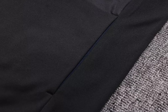 22-23 Liverpool Black Hoodie Jacket Tracksuit#F413