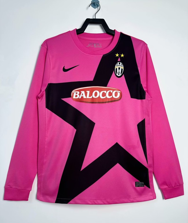 2011-2012 Juventus Away Retro Long Sleeve Soccer Jersey