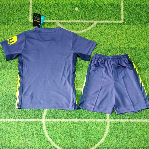 25-26 Atlético Madrid Away Kids Soccer Jersey