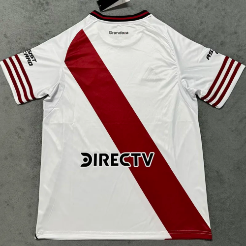 25-26 River Plate Home Fans Soccer Jersey
