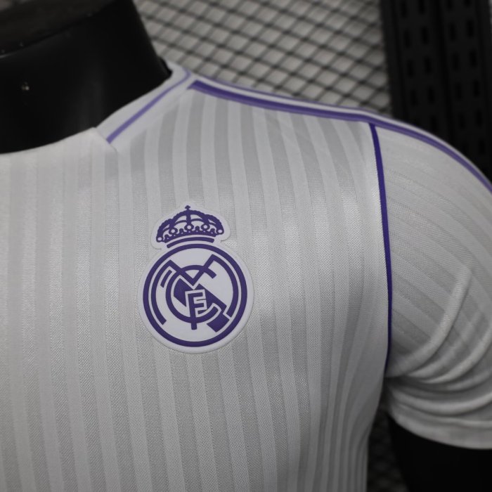 25-26 Real Madrid White Special Edition Player Version Training Shirts