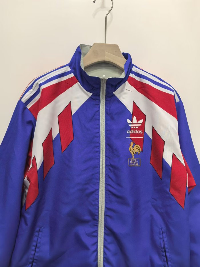 1990-1991 France Double Sided Windbreaker