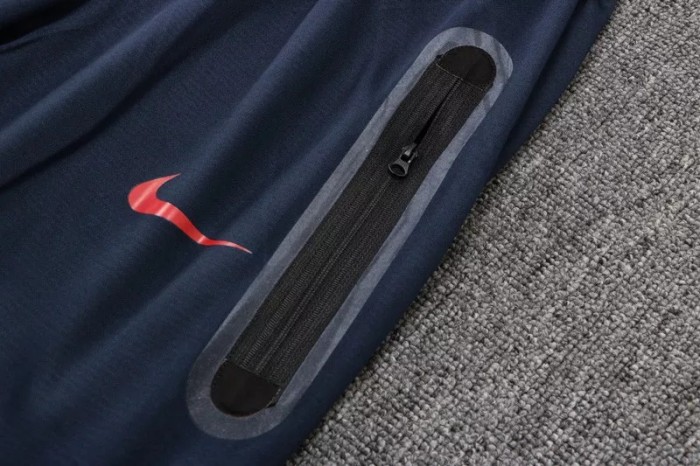 22-23 France Royal blue Hoodie Jacket Tracksuit#F382