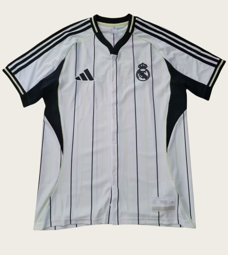 2025 Real Madrid MLB New Pattern Jersey