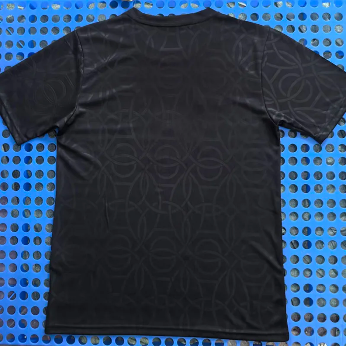 25-26 Paris Saint-Germain Black Fans Training shirts