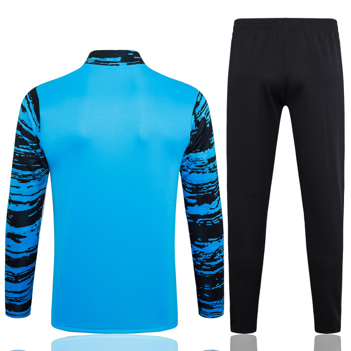 23-24 Al-Nassr High Quality Half Pull Tracksuit