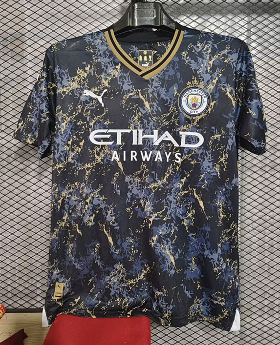 23-24 Manchester City Blue Fans Training Shirts