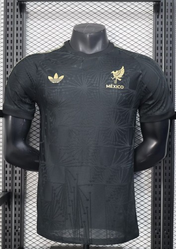 25-26 Mexico Gold Cup Black Player Vesion Soccer Jersey