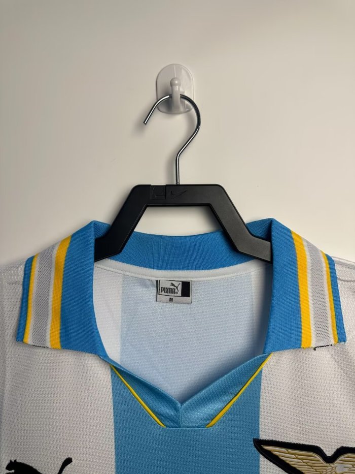 1999-2000 Lazio Home Retro Soccer Jersey