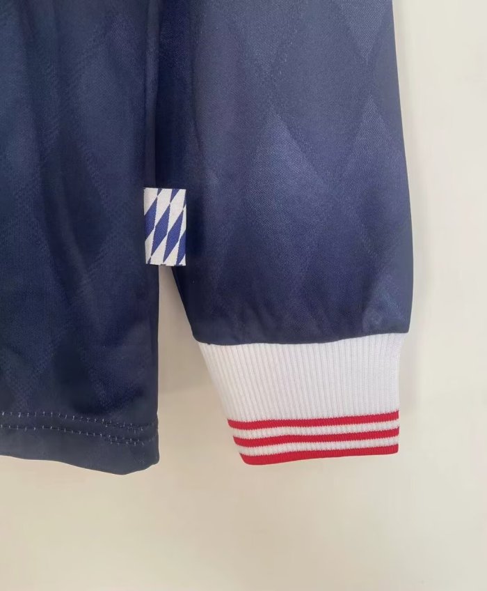 1997-1999 Bayern Home Long sleeves Retro Soccer Jersey