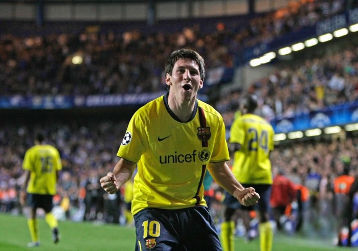 2008-2010 Barcelona Away Retro Soccer Jersey