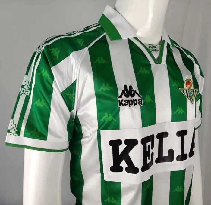 1996-1997 Real Betis Retro Soccer Jersey