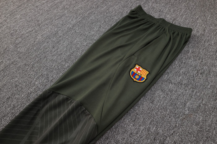23-24 Barcelona High Quality Half Pull Tracksuit