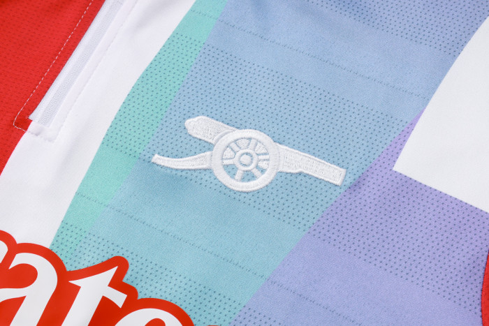 25-26 Arsenal High Quality Half Pull Tracksuit