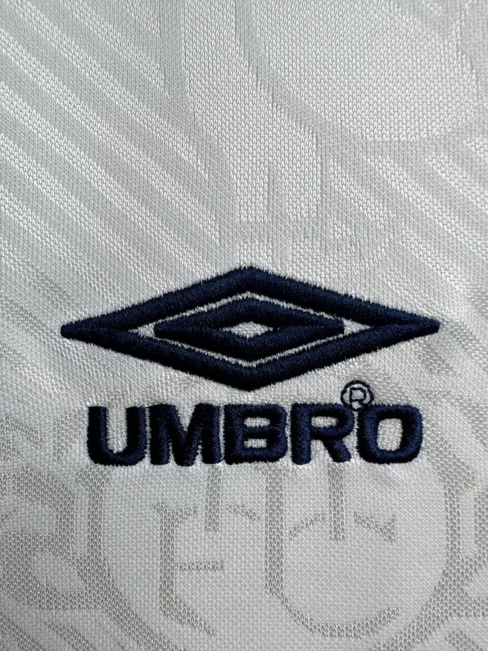 1993-1995 Tottenham Hotspur Home White Retro Soccer Jersey