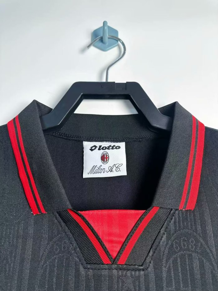 1997-1998 AC Milan Fourth Retro Soccer Jersey
