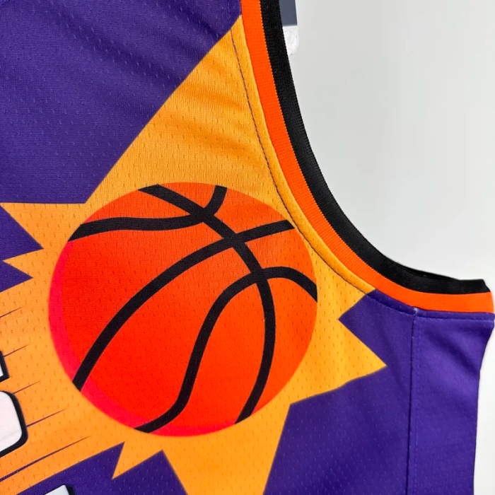 22-23 SUNS BARKLEY #35 Purple Retro Top Quality Hot Pressing NBA Jersey