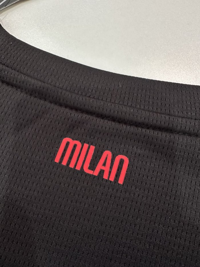 25-26 AC Milan Home Fans Soccer Jersey