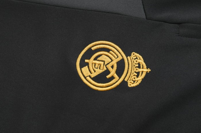 23-24 Real Madrid High Quality Half Pull Tracksuit