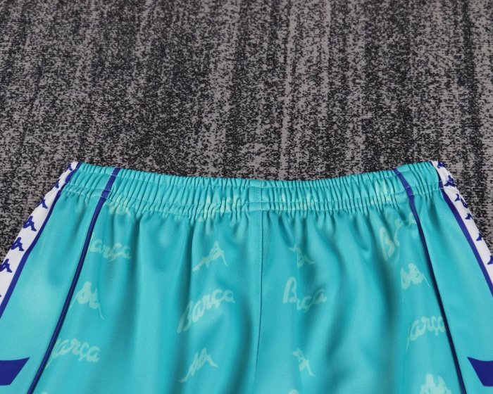 1992-1995 Barcelona Away Retro Kids Soccer Jersey