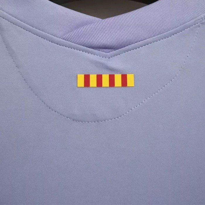 21-22 Barcelona Away 1:1 Fans Soccer Jersey