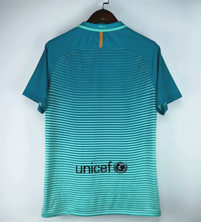 2016-2017 Barcelona Third Retro Soccer Jersey