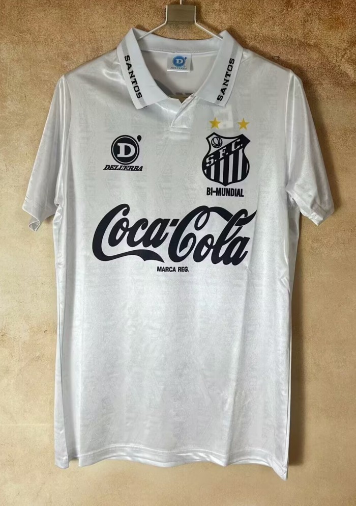 25-26 Santos FC White Special Edition Fans Soccer Jersey