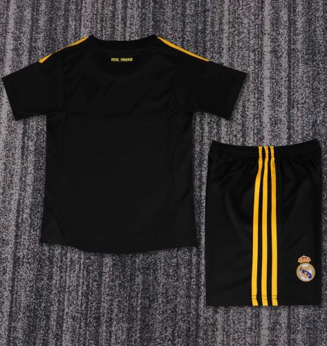 2011-2012 Real Madrid GoalKeeper Retro Kids Soccer Jersey
