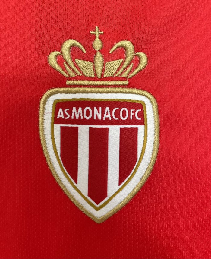 2014-2015 Monaco Home Retro Soccer Jersey