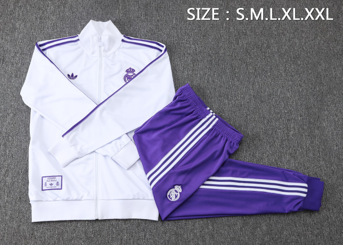 25-26 Real Madrid High Quality Jacket Tracksuit