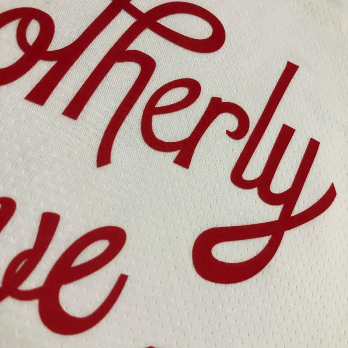 22-23 76ERS MAXEY #0 White City Edition Top Quality Hot Pressing NBA Jersey