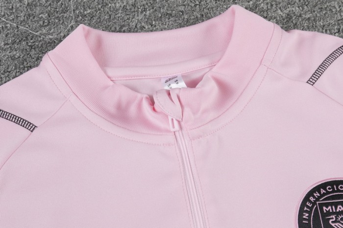 23-24 Inter Miami High Quality Half Pull Tracksuit