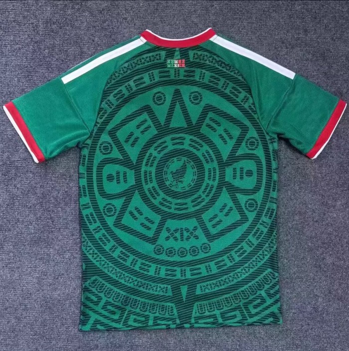 25-26 Mexico Home Fans Soccer Jersey 1:1 Thai Quality