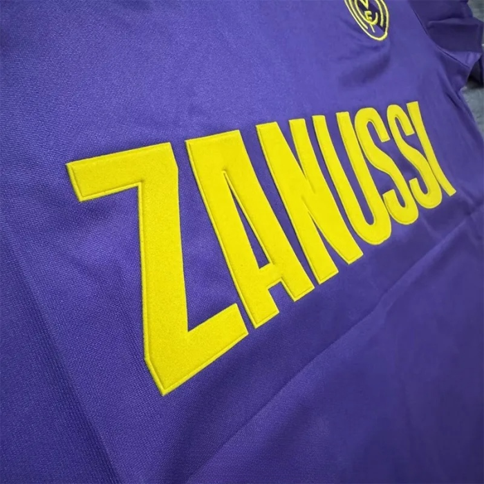 1984-1985 Real Madrid Away Retro Soccer Jersey