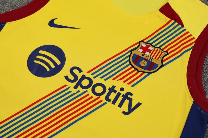 23-24 Barcelona High quality Tank Top And Shorts Suit